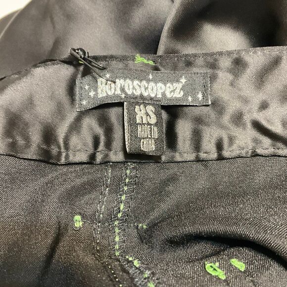 Dolls Kill Punk Trap Chain Cargo Oversized Tie Ankle Pants, XS punk goth baddie - Picture 11 of 16